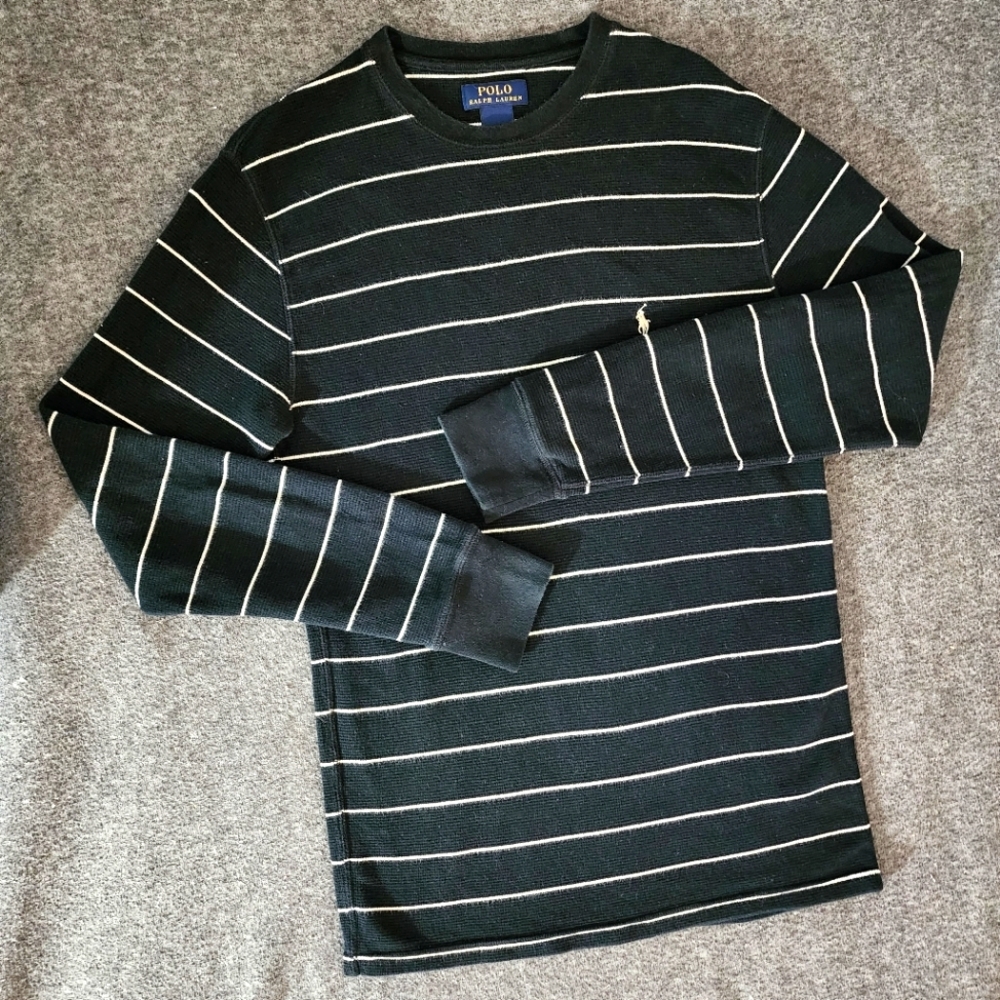 RALPH LAUREN POLO | Men's | Longsleeve | Crewneck | Pullover | Size Large | GUC